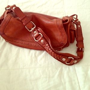 Banana republic handbag brown leather