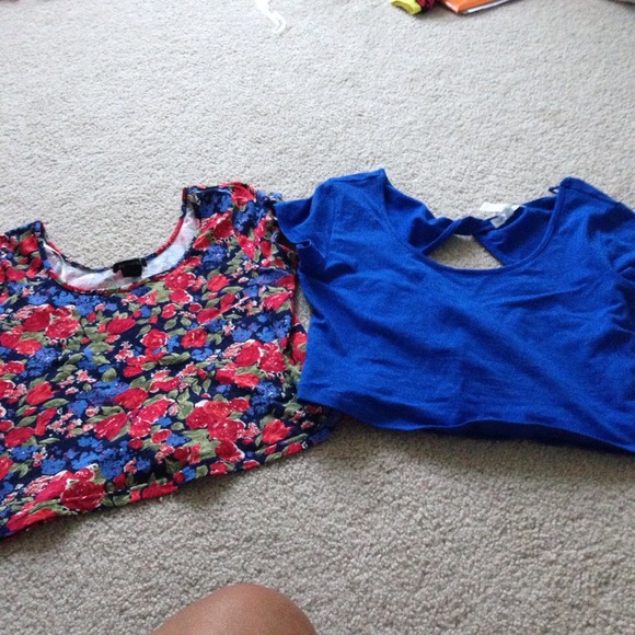 Two crop tops