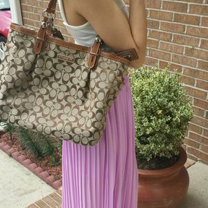 Authentic coach hand bag