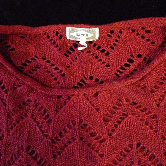 Pac Sun maroon oversized sweater - Picture 2 of 2
