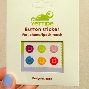 IPhone button stickers