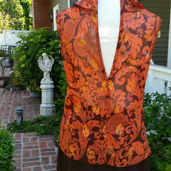 Metallic Ruffle Top - Picture 4 of 4