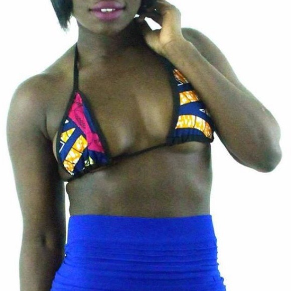 African bikini top bathingsuit