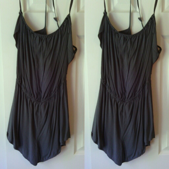 Gray Romper