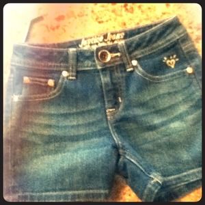 Cute justice jean shorts