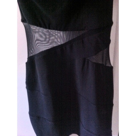 🌹sheer cutout single shoulder dress🌹 - Picture 2 of 3