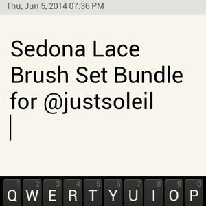 Sedona Lace Brush Set Bundle