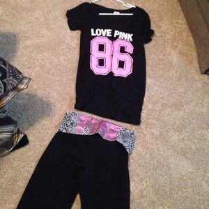 BUNDLE - Yoga Flare Pants and Shirt VS