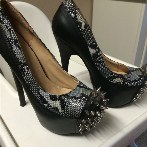 Spiked heels