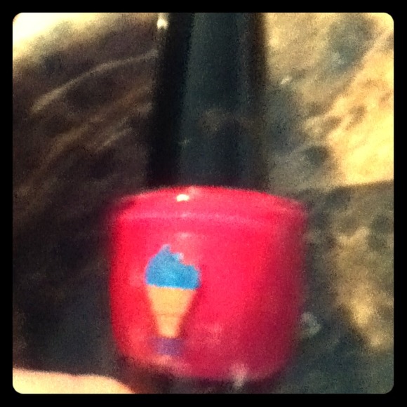 Cute pink nail polish