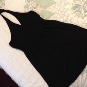 Black Halter Style Summer Dress