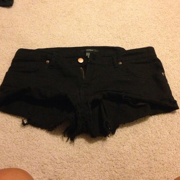 Black shorts