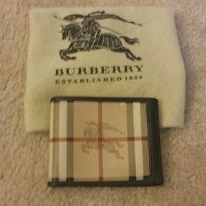 SOLD! Burberry wallet