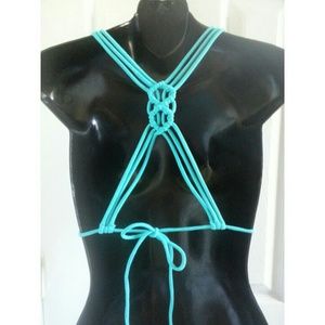 BRAND NEW American Eagle Teal swim top