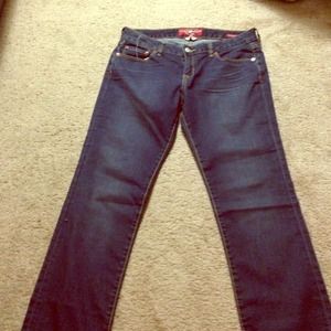Lucky brand Lola straight jeans dark wash not