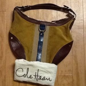 Cole Haan Suede Hobo