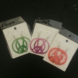 Summer set earrings (3 pairs)