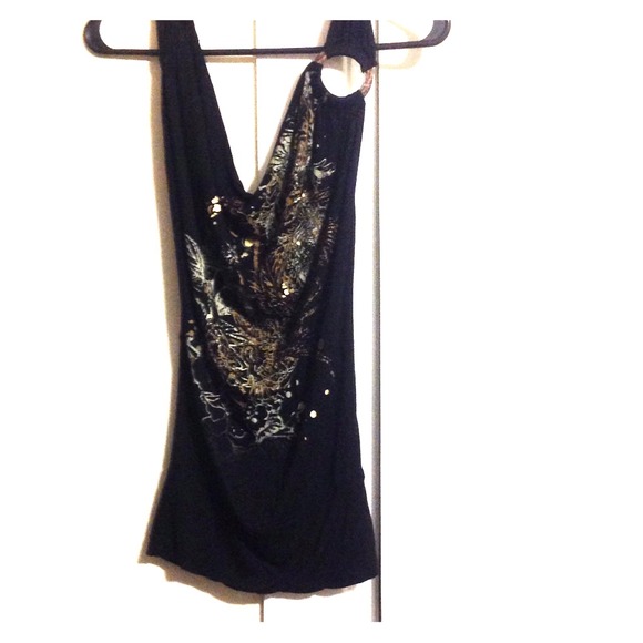 Barely worn Metropark swoop neck halter top