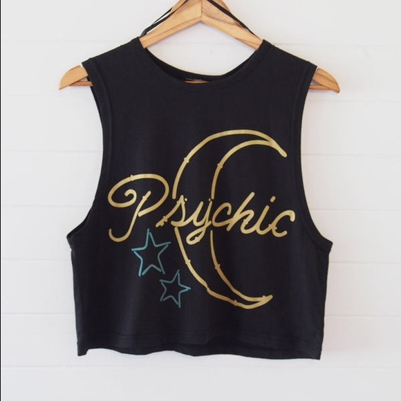 Nasty Gal Evil Twin Psychic Psyched Tank