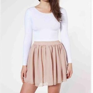 ✖️TRADED 💕 American Apparel Layered Waist Skirt