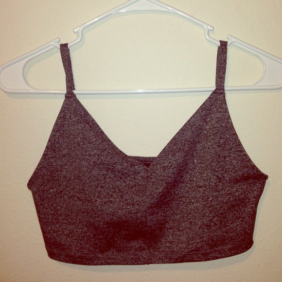 Grey peppered bralete