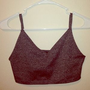 Grey peppered bralete