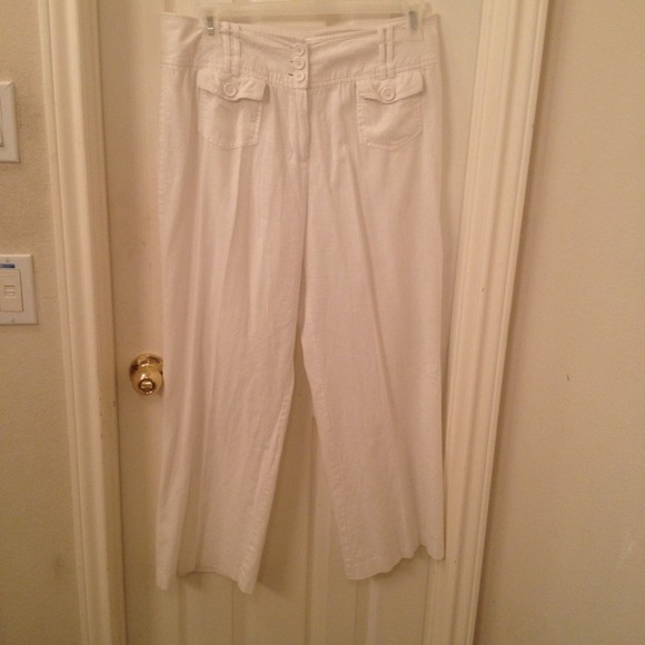White pants