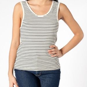 American Apparel Double U Neck Tank