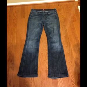 7 for all man kind bootcut jean