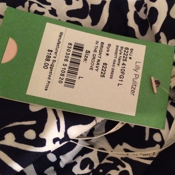 Lilly Pulitzer Emmett Maxi dress with high slits - Picture 2 of 2