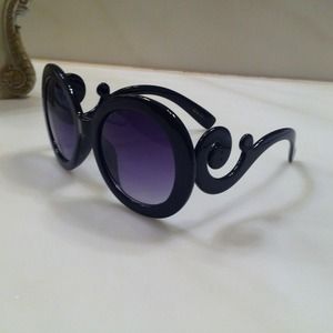 Prada Inspired Swirly Sunglasses