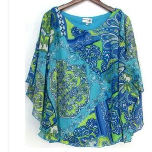 ✨HP✨ 🚫FASHION RISKS🚫Kate & Mallory L Poncho