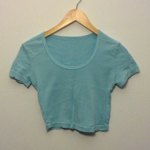 American Apparel Crop Tee