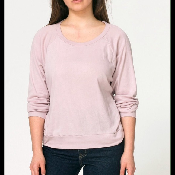 American Apparel Sheer Rib Pullovee