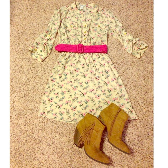 Vintage style dress Charlotte Russe sm