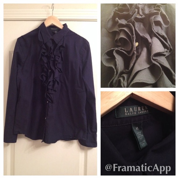 BOGO Ralph Lauren | Navy | Ruffle breast