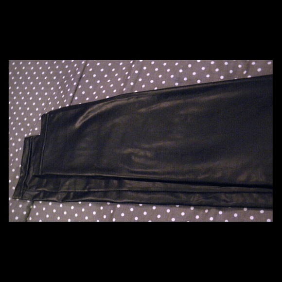 Faux Leather Leggings