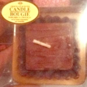 Chocolate candle