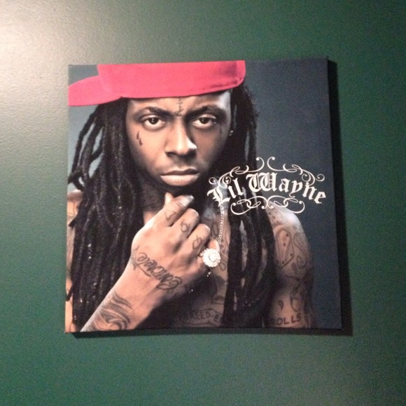 Lil Wayne hanging canvas!