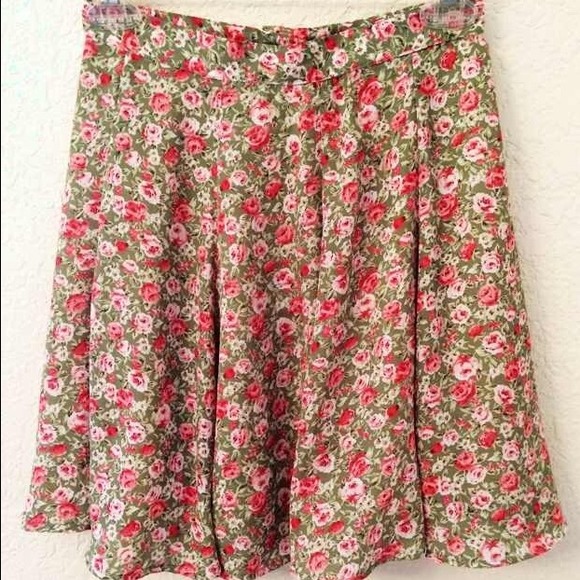 Floral skirt