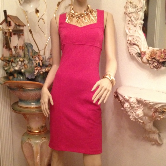 Hot Pink Body Shaper Dress