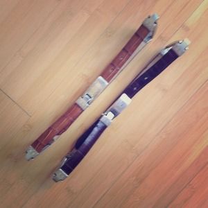 Brighton Brown Black Leather Belts Extra Small