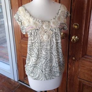 Anthropologie Detailed Top