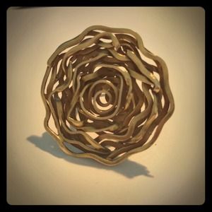 ⬇️LOW⬇️Vintage Look 18kt Gold Plated RING