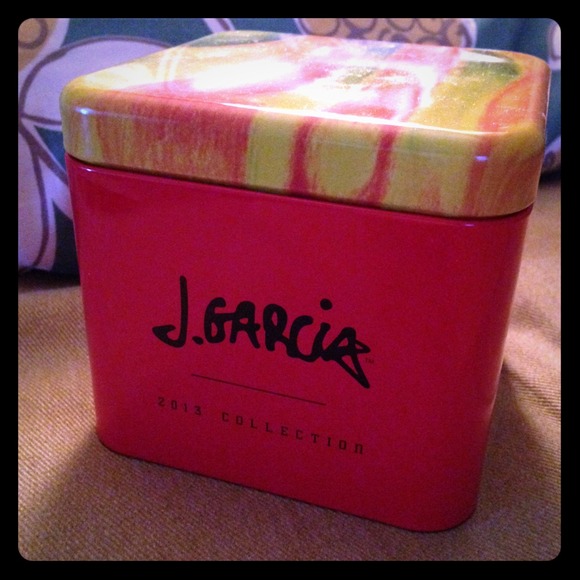J Garcia trinket box, gift tin