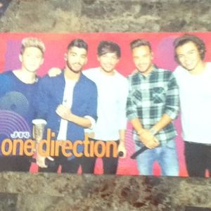 One direction poster.