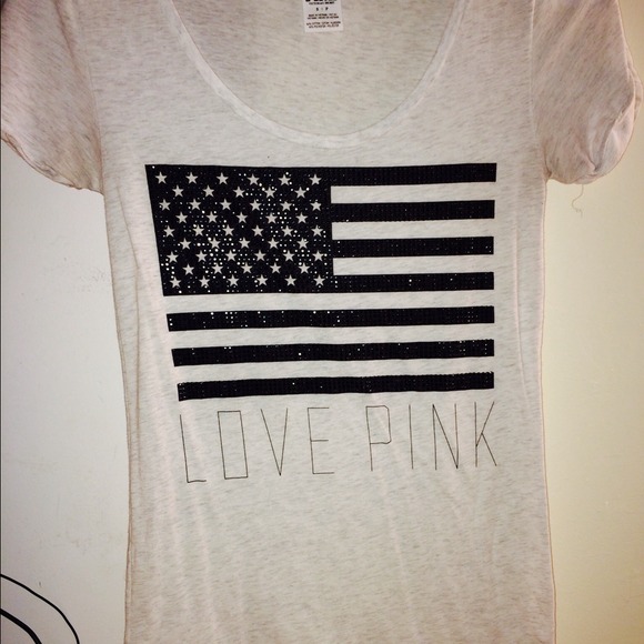 Pink victoria secret shirt