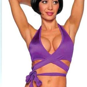 Purple Wrap Rave Top