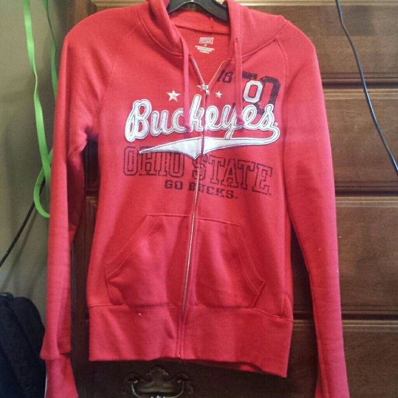 Girls Ohio State zip up hoodie - Picture 1 of 2