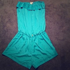 Teal romper
